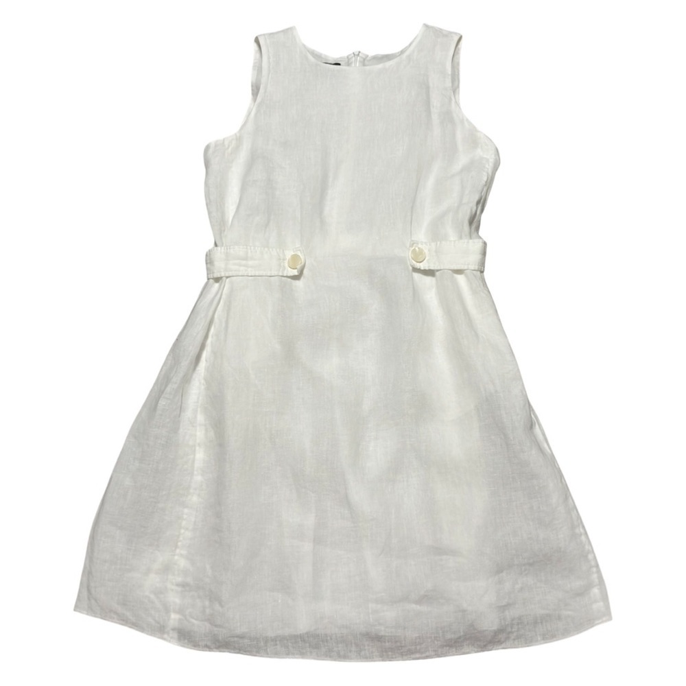 Emporio Armani linen sleeveless dress size 42 = 6